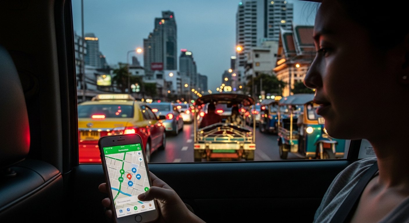 방콕 그랩(Grab) vs 볼트(Bolt): 어떤 앱이 더 나을까? 현지인처럼 타는 법