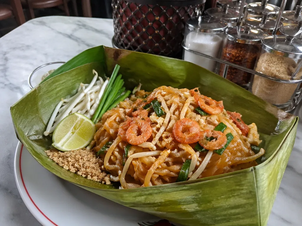 Thai pad kra pao stir-fry with holy basil and fried egg