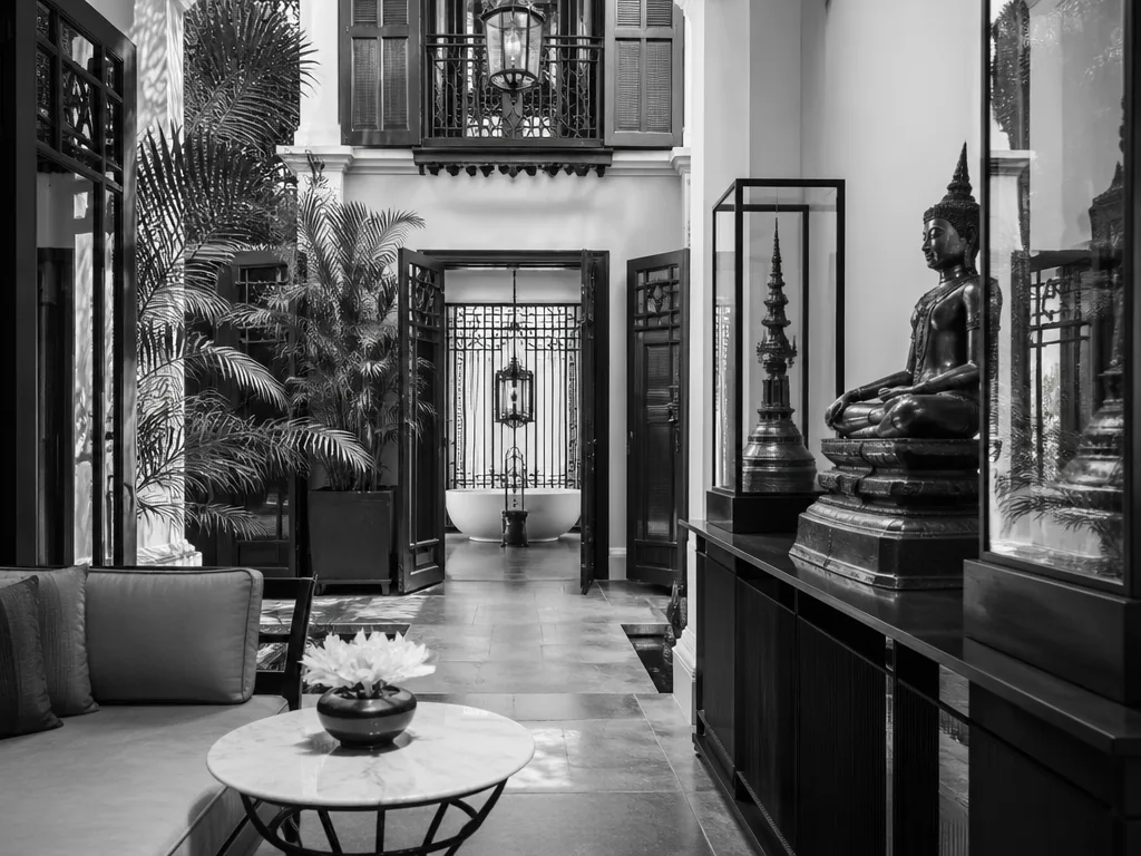 Siam Hotel Bangkok all-suite property with antique courtyard