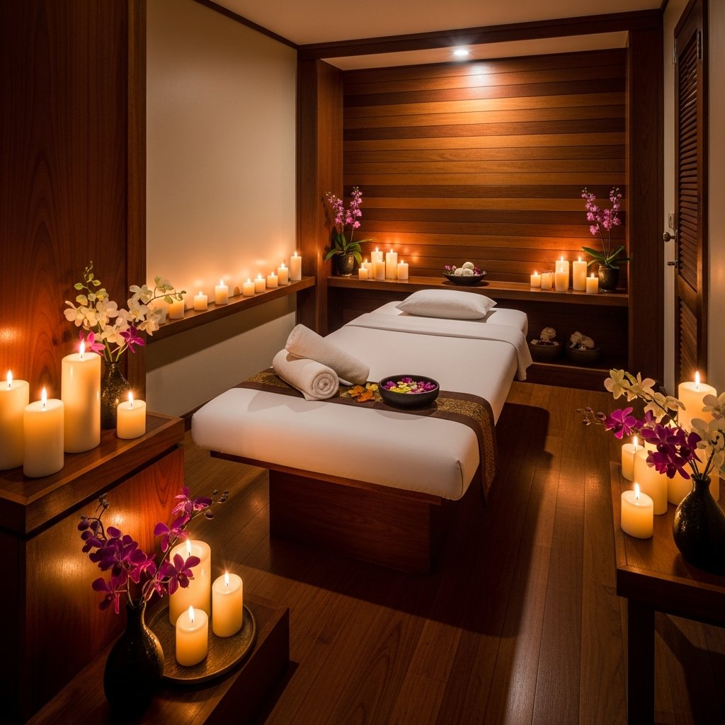 Bangkok massage shop street