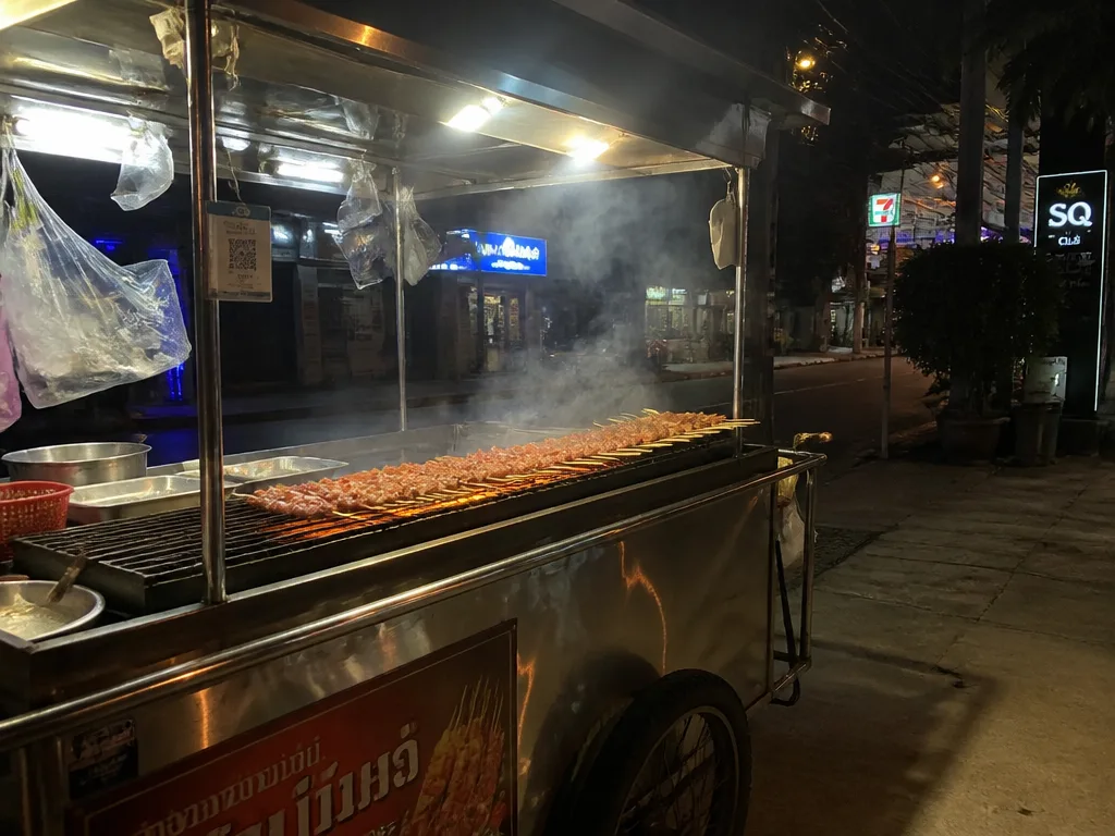 深夜スクンビット屋台