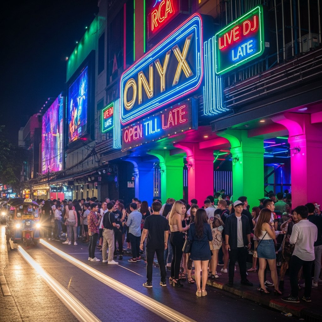 RCA Bangkok nightclub district