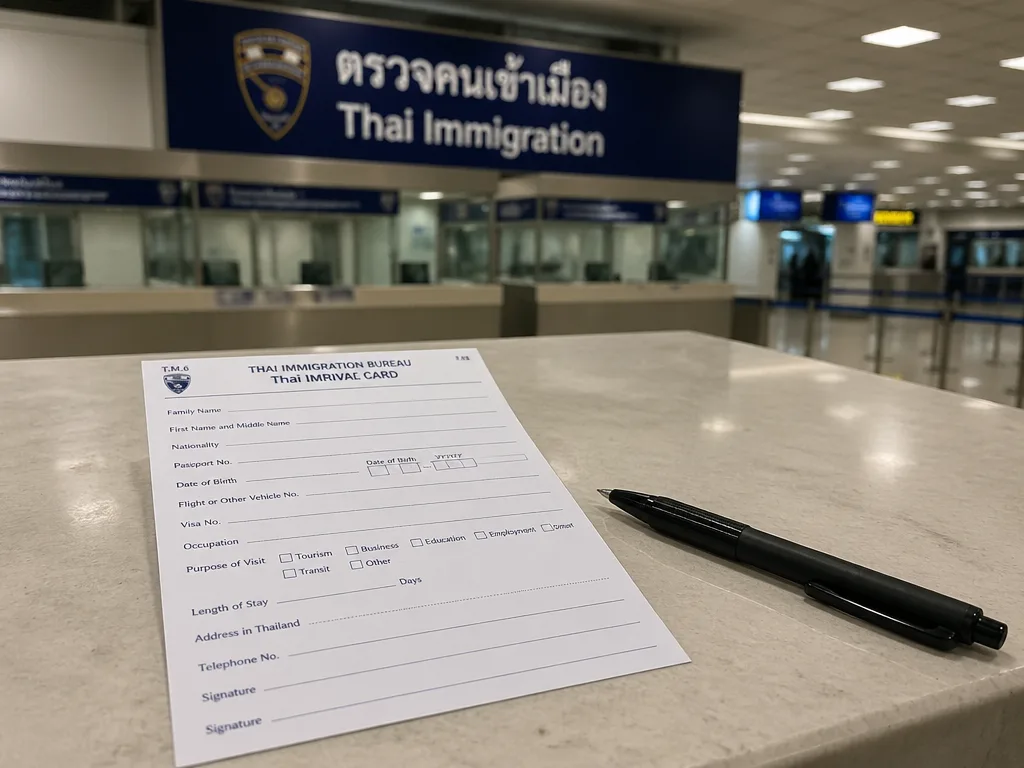 旅行保险卡与护照和笔记本摆在一起