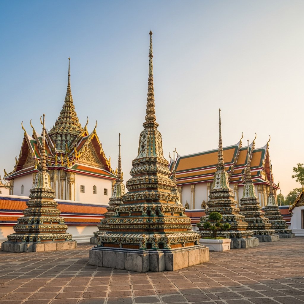 Thai Buddhist temple architecture