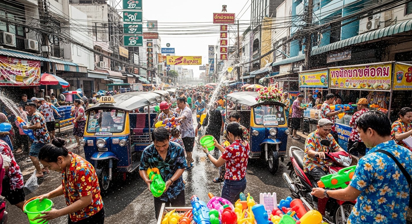 Songkran Survival Guide: How to Do Bangkok's Water Festival Without Losing Your Phone